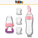 BabyMeal – Kit de Alimentação com Colher e Squeeze de Silicone para Bebês