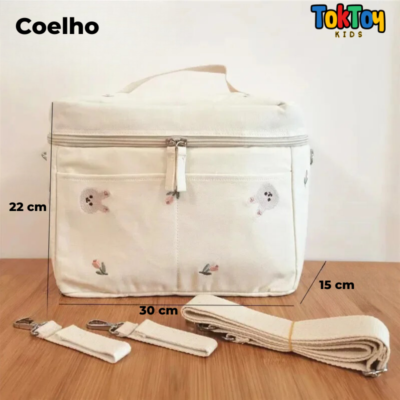 Bolsa Maternidade Impermeável com Isolamento Térmico para Mamadeiras - MommyCare