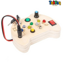 Painel de Atividades Montessori LED LumiPlay com Interruptores - Aprendizado Interativo para Crianças