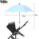 Guarda-Sol Refletivo Anti-UV para Carrinho de Bebê - Protetor BabySol