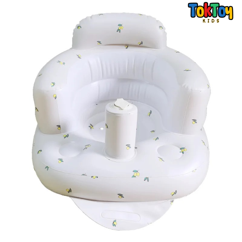 Poltrona Inflável Infantil Multifuncional - Cadeira de Alimentação, Banho e Sofá para Bebês e Crianças