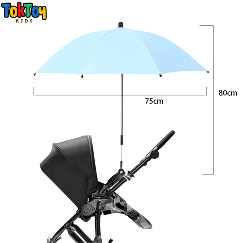 Guarda-Sol Refletivo Anti-UV para Carrinho de Bebê - Protetor BabySol