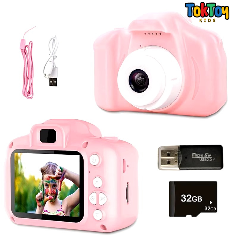Câmera Infantil MiniCam HD - Brinquedo Educativo e Criativo para Crianças
