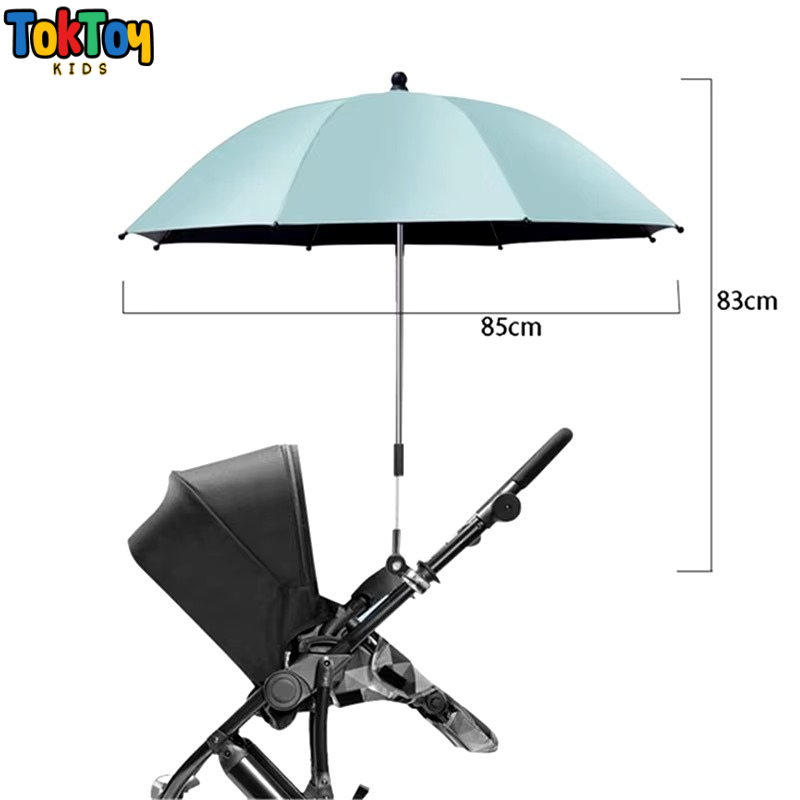 Guarda-Sol Refletivo Anti-UV para Carrinho de Bebê - Protetor BabySol