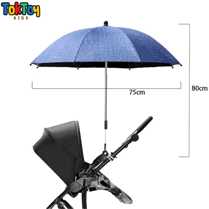 Guarda-Sol Refletivo Anti-UV para Carrinho de Bebê - Protetor BabySol