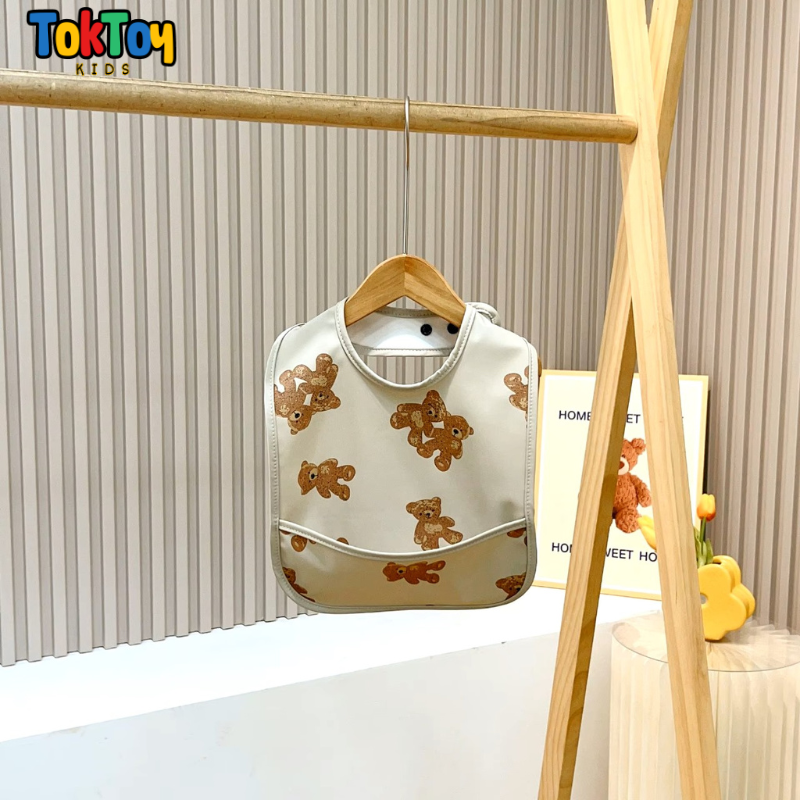 Babador Impermeável com Estampa Divertida