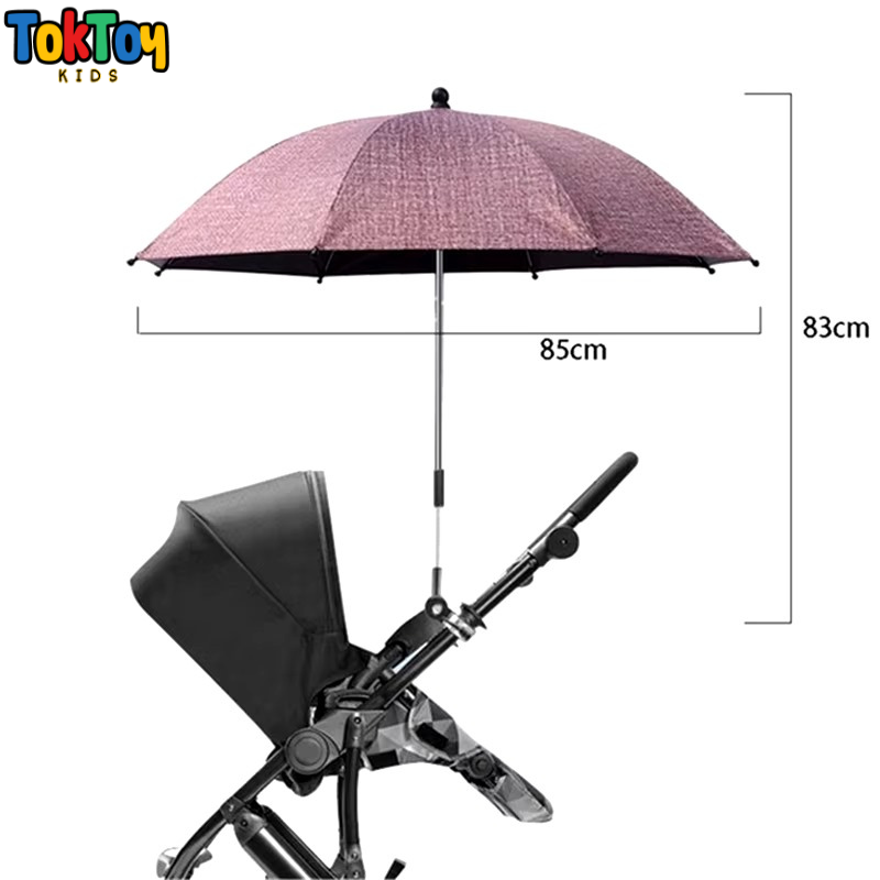 Guarda-Sol Refletivo Anti-UV para Carrinho de Bebê - Protetor BabySol