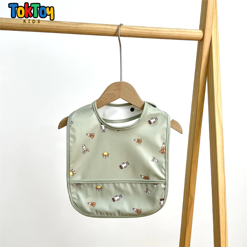 Babador Impermeável com Estampa Divertida