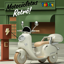 Motocicleta Elétrica Clássica Retrô