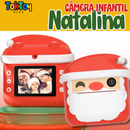 Câmera Instantânea Infantil de Natal com Impressão Térmica e 1080P - Presente Perfeito para Crianças