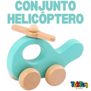 Conjunto Carrinhos - Helicóptero