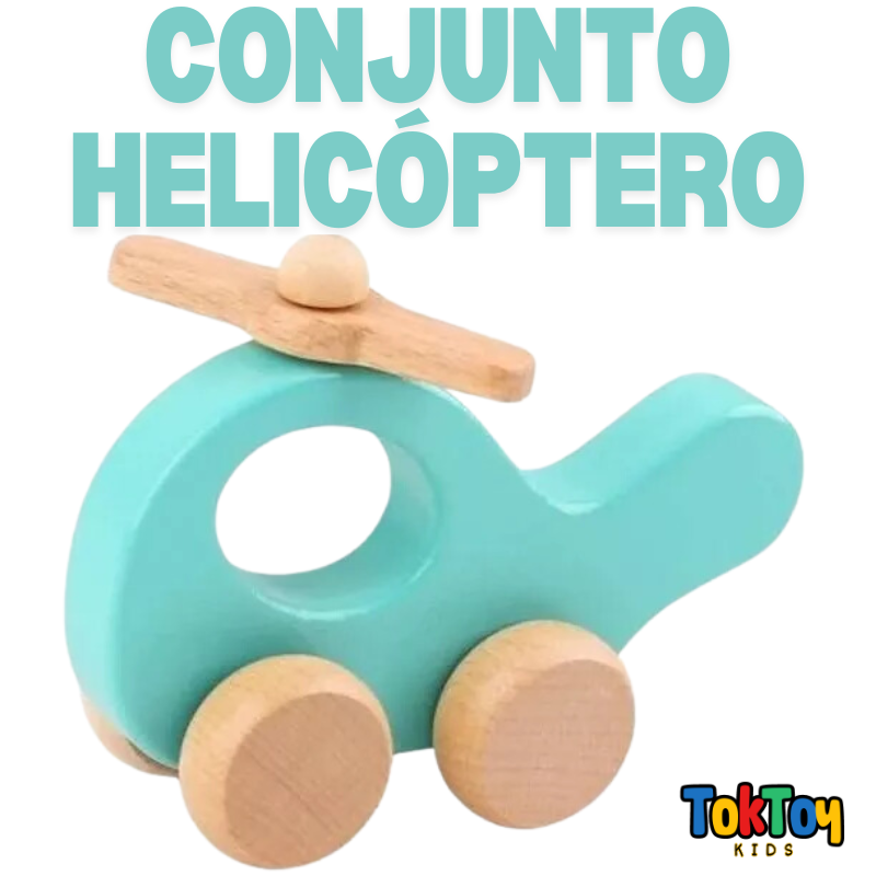 Conjunto Carrinhos - Helicóptero