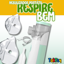 Nebulizador Portátil Silencioso - Respire Bem