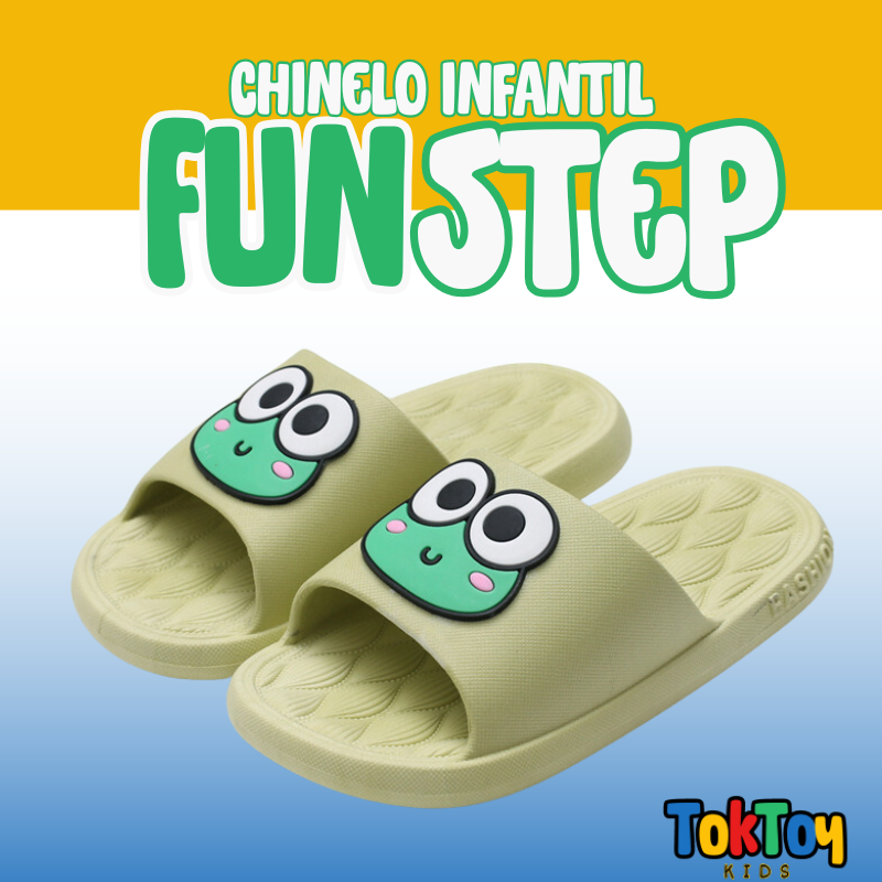 Chinelo Infantil FunStep - Risadas e Conforte em Cada Passo