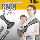 Bolsa Universal para Bebês BabyFlex – Com Apoio Lombar e Alça Ajustável