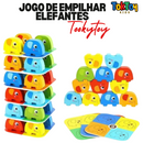 Jogo de Empilhar Elefantes Tooky Toy
