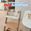 Almofada Divertida para Cadeira de Alimentação - Modelos de Coelho e Urso para o Conforto do Seu Bebê