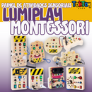 Painel de Atividades Montessori LED LumiPlay com Interruptores - Aprendizado Interativo para Crianças