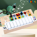 Painel de Atividades Montessori LED LumiPlay com Interruptores - Aprendizado Interativo para Crianças