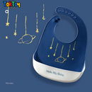 Babador Infantil de Silicone Impermeável e Prático para Limpeza