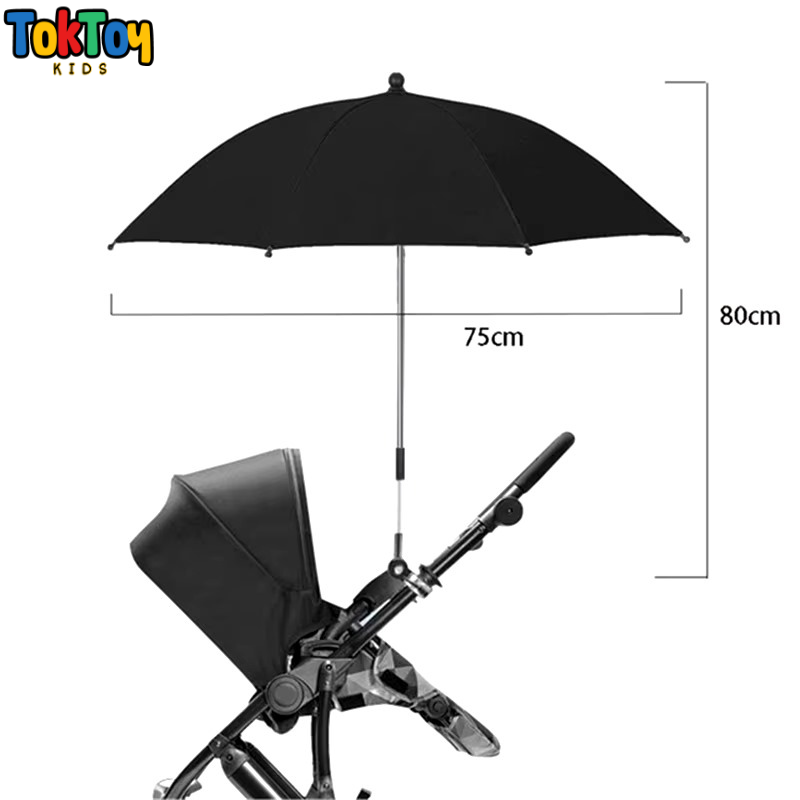 Guarda-Sol Refletivo Anti-UV para Carrinho de Bebê - Protetor BabySol