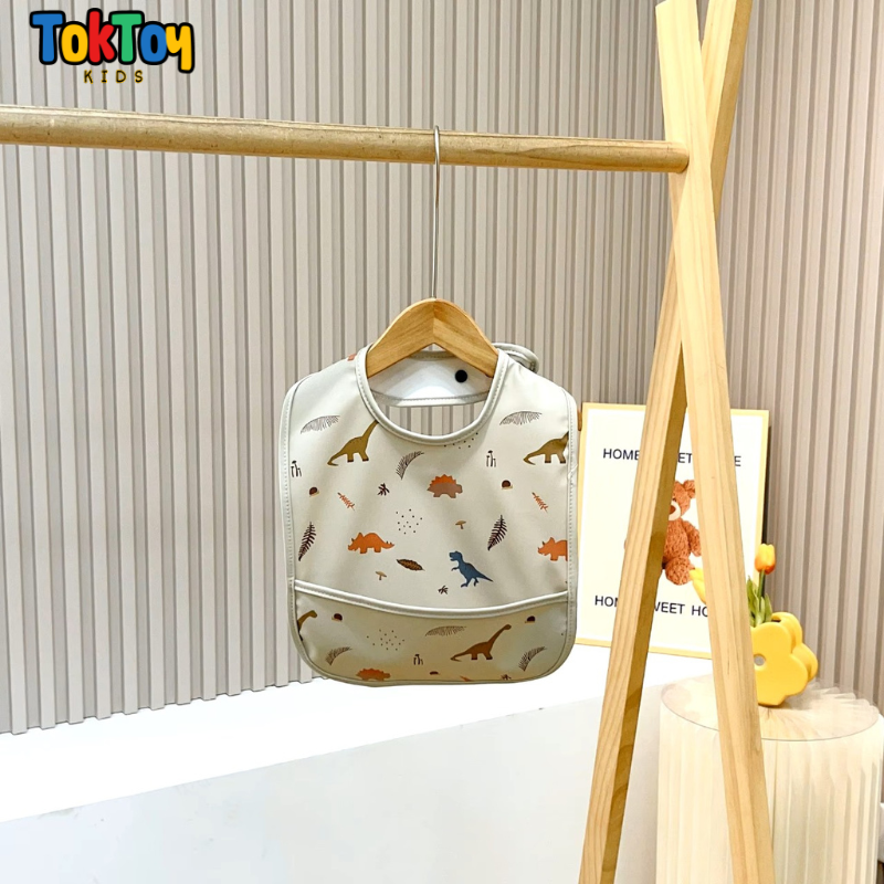 Babador Impermeável com Estampa Divertida