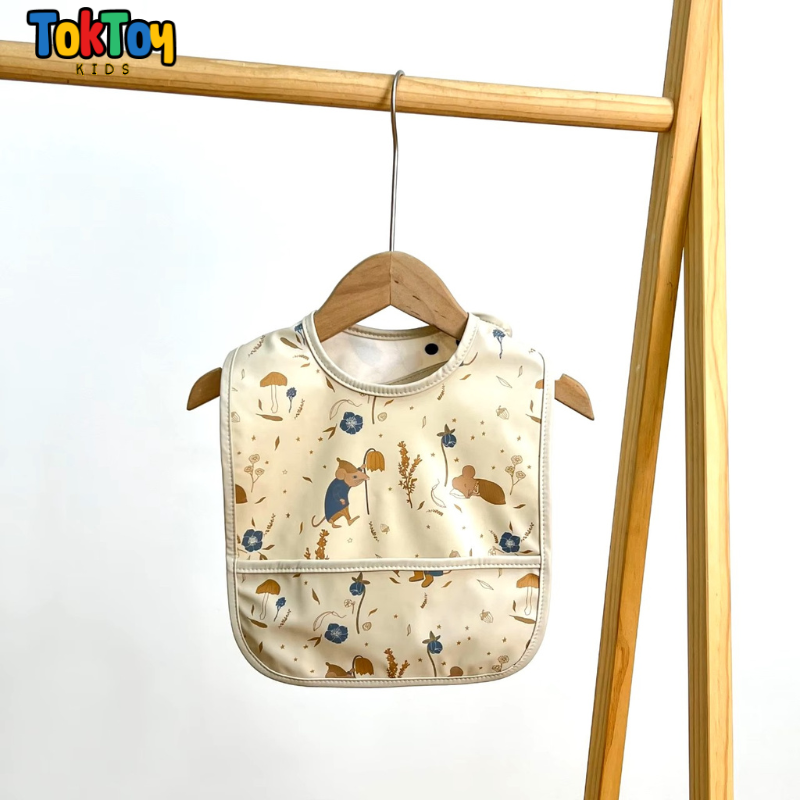 Babador Impermeável com Estampa Divertida