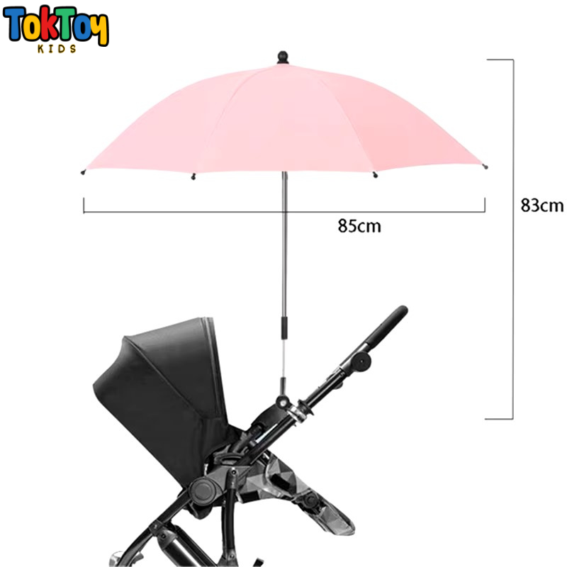 Guarda-Sol Refletivo Anti-UV para Carrinho de Bebê - Protetor BabySol