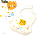 Babador Infantil de Silicone Impermeável e Prático para Limpeza