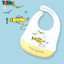 Babador Infantil de Silicone Impermeável e Prático para Limpeza