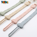 Prendedor Girafinha e Dino - Silicone