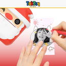 Câmera Instantânea Infantil de Natal com Impressão Térmica e 1080P - Presente Perfeito para Crianças