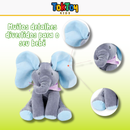 Elefantinho Encantado de Pelúcia – Canta e Mexe as Orelhas para Alegrar o Bebê!