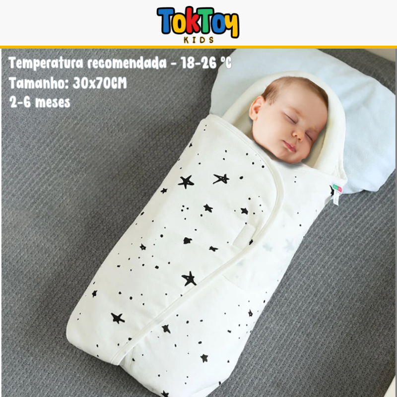 Saco de Dormir para Bebês - Casulinho dos Sonhos: