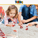 Escada Mágica do Papai Noel: Luzes, Música e Alegria para um Natal Inesquecível