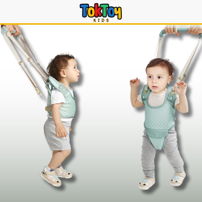Cinto de Aprendizagem para Bebês - Andarilho BabyFlex - Auxiliar para Caminhada Infantil 10 a 36 Meses | Segurança e Conforto