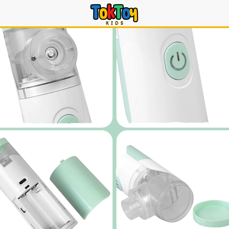 Nebulizador Portátil Silencioso - Respire Bem