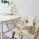 Almofada Divertida para Cadeira de Alimentação - Modelos de Coelho e Urso para o Conforto do Seu Bebê