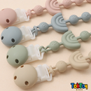 Prendedor de Chupeta Infantil em Silicone