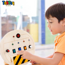 Painel de Atividades Montessori LED LumiPlay com Interruptores - Aprendizado Interativo para Crianças