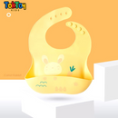 Babador Infantil de Silicone Impermeável e Prático para Limpeza