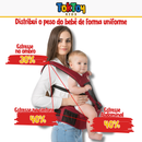 Suporte Canguru Ergonômico para Bebês - BabyConforto 4 Estações