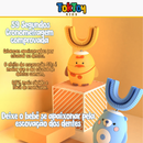 Escova de Dentes Elétrica Infantil AnimalFun: Ursinho & Pintinho