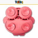 Prato Coruja Kit HootMeal com Talheres de Silicone e Ventosa Antiderrapante