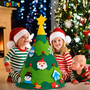 Árvore de Natal de Feltro 3D - Criatividade e Magia para o Natal 2024