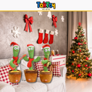 Cacto Amigo Interativo – Brinquedo de Pelúcia Falante, Dançante e Musical com Luzes LED e Recarga USB