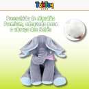 Elefantinho Encantado de Pelúcia – Canta e Mexe as Orelhas para Alegrar o Bebê!