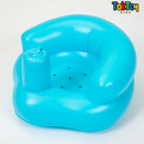 Poltrona Inflável Infantil Multifuncional - Cadeira de Alimentação, Banho e Sofá para Bebês e Crianças