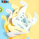 Babador Infantil de Silicone Impermeável e Prático para Limpeza