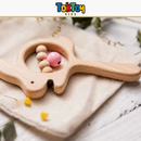 Animal Sounds – Chocalho Sensorial de Madeira 🐰🌿